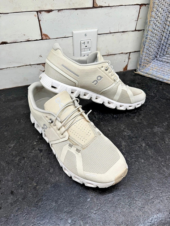 On Running Other - On Cloud 5 Running Shoes White Cream Men’s 11.5